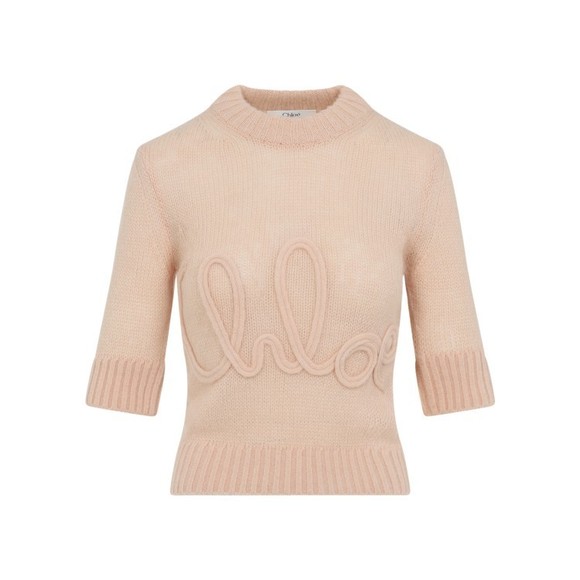 Chloé Peach Orange Wool Sweater - NWT - Picture 1 of 3
